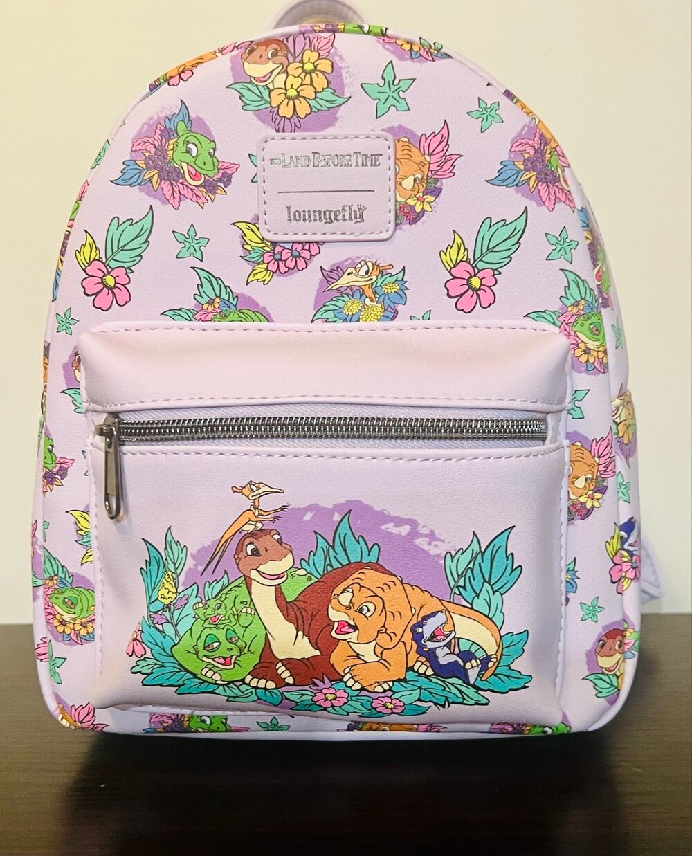 Loungefly The Land Before Time Dinosaurs Floral Mini Backpack